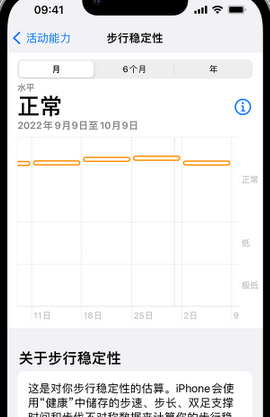 延安iPhone手机维修如何在iPhone开启'步行稳定性通知'