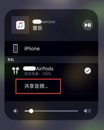 延安苹果14音频维修点分享iPhone14音频共享设置方法 